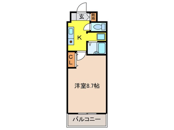 グランドゥ－ル高師浜の物件間取画像